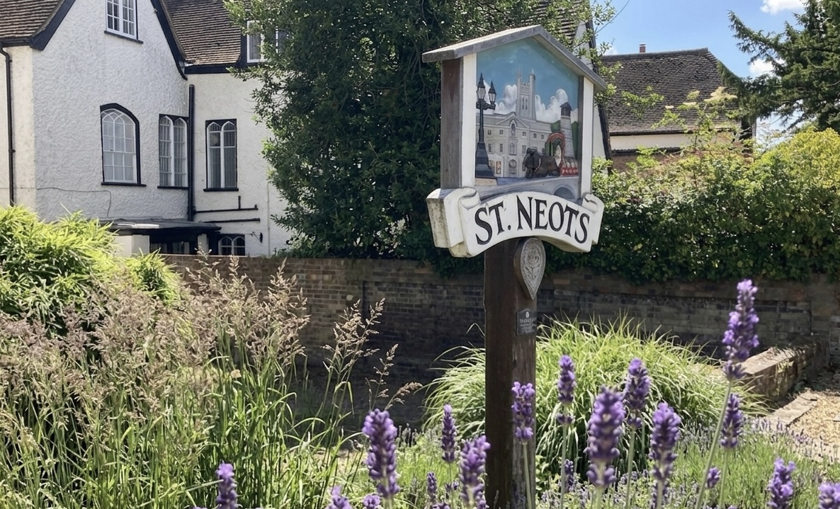 The historic bridge over the River Great Ouse in St Neots — proudly serving local homes